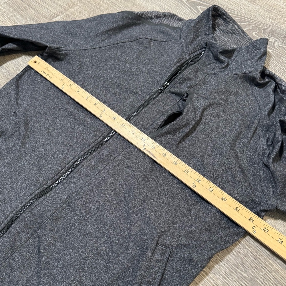 Lululemon Kung Fu Full Zip Jacket gray L/XL - Picture 4 of 4